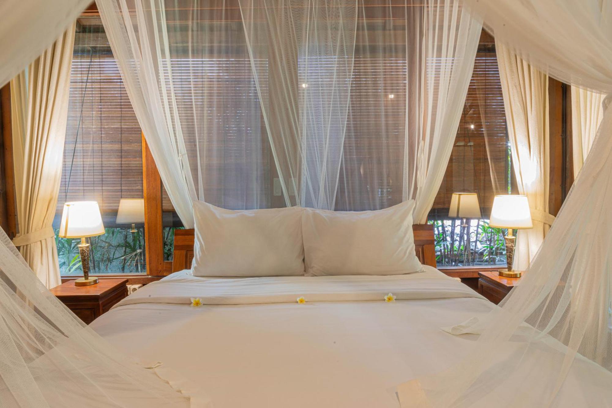 Sari Bamboo Villas Ubud Quarto foto