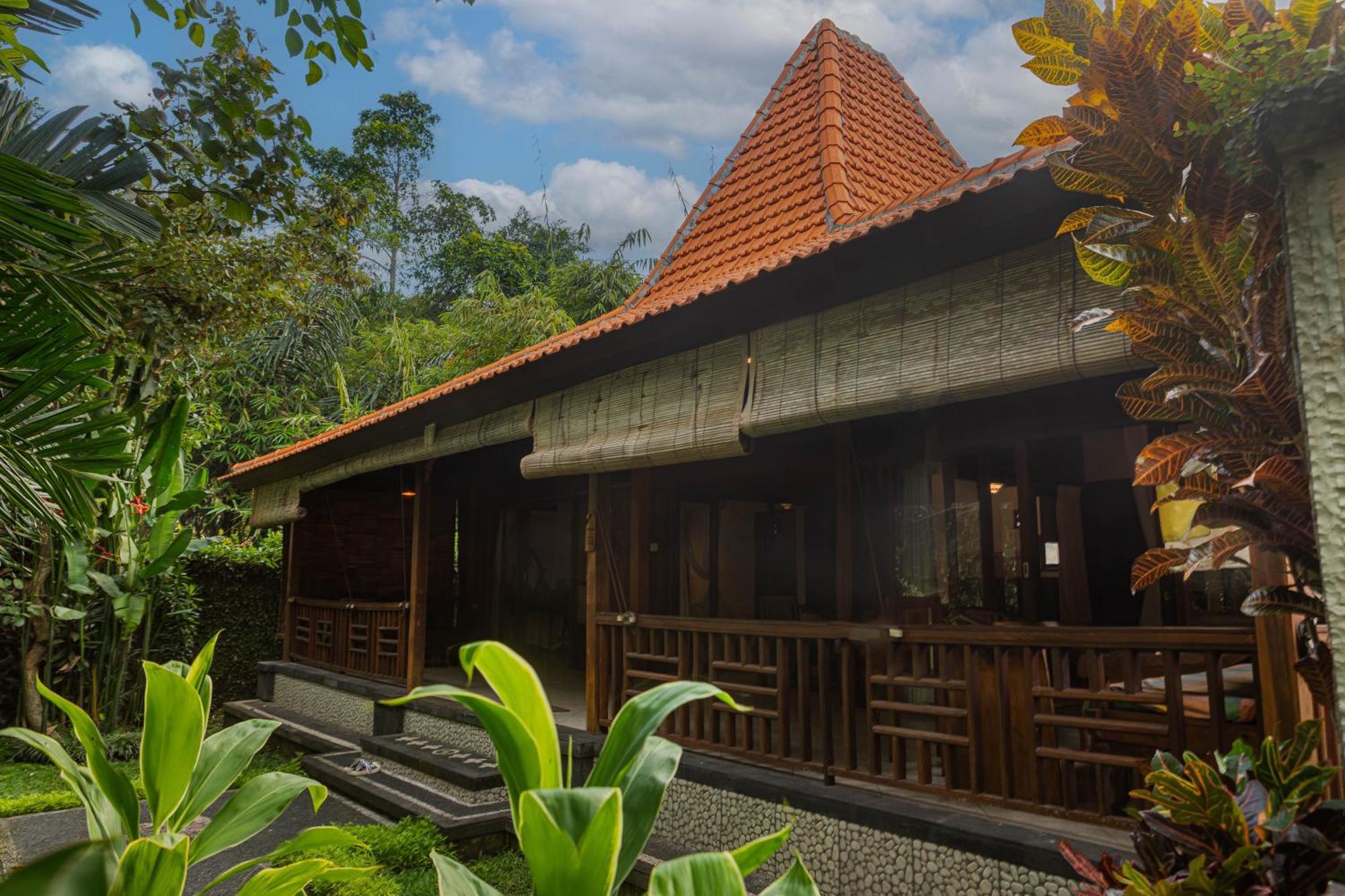Sari Bamboo Villas Ubud Quarto foto