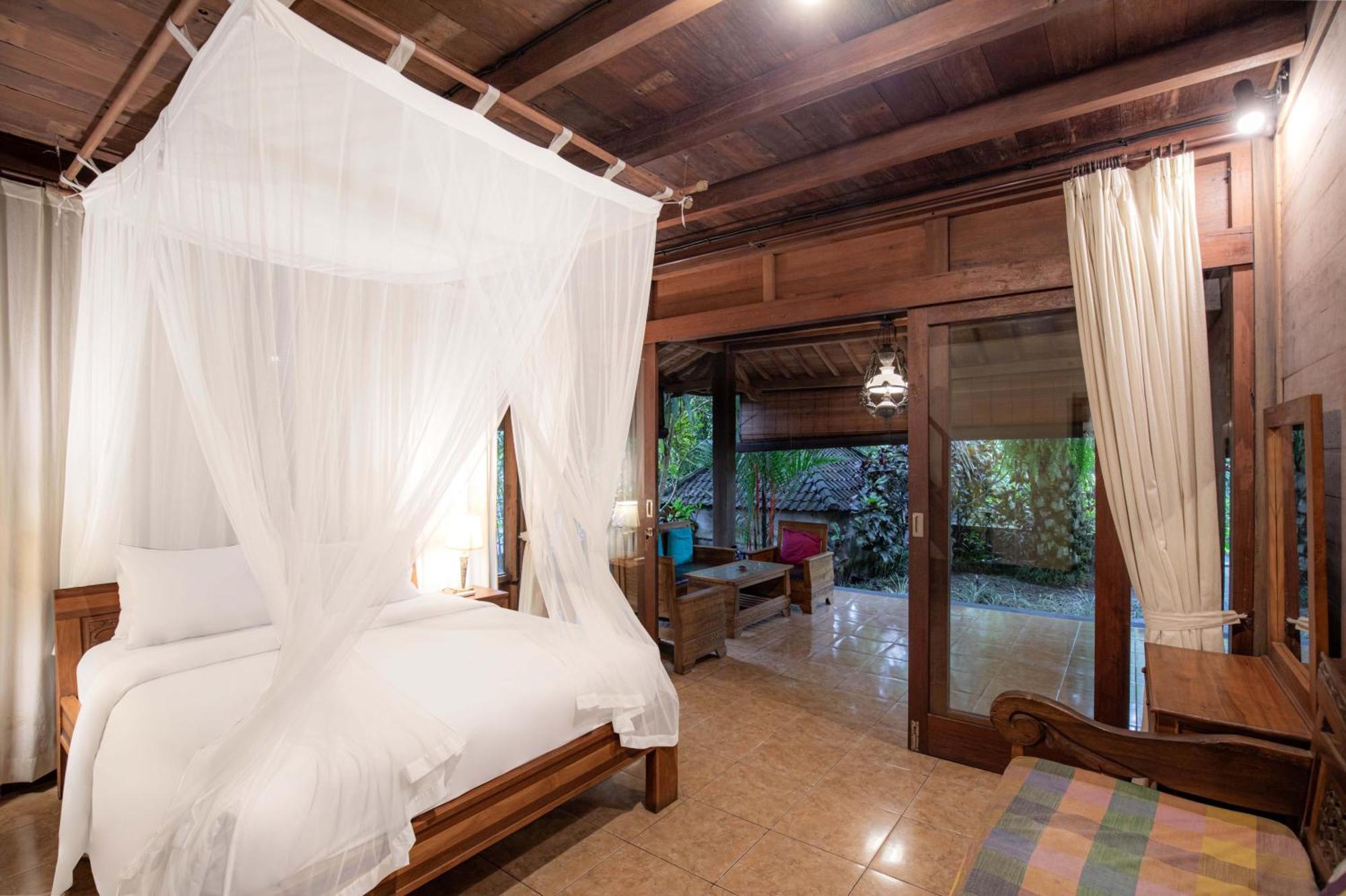 Sari Bamboo Villas Ubud Quarto foto